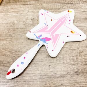 JEFFREE‎ STAR COSMETICS White JAWBREAKER HAND MIRROR No Box